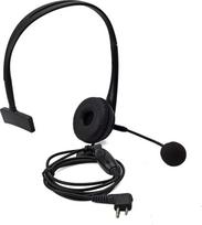 HYS Ausinės per galvą su sukamuoju mikrofonu Triukšmą slopinančios ausinės, suderinamos su "Motorola CP040 CP200 GP300 CLS1110 CLS1410 Walkie Talkies