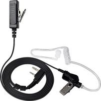 HYSHIKRA "Walkie Talkie" ausinės su mikrofonu, suderinamos su Baofeng UV-5R UV-5RA 888S Kenwood 2 Way Radio (1 pakuotė)