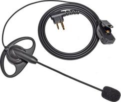 HYSHIKRA Lengvos radijo ausinės G formos saugos ausinės, suderinamos su Motorola GP88 GP300 CP040 DP1400 Walkie Talkie