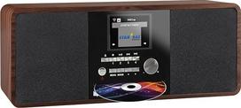 Imperial 22-235-00 Dabman i200 Internet / DAB+ Radio with CD Player Stereo Sound, FM, Wi-Fi, Aux In, Line-Out, Headphone Out, Including Power Supply, Brown