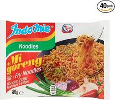 INDOMIE - Greito paruošimo makaronai Mi Goreng - daugkartinė pakuotė (40 x 80 g)