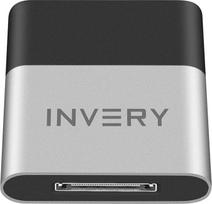 INVERY DockLinQ Pro 30-Pin-Bluetooth-5.0-Adapter-Empfänger für Bose Sounddock und andere 30-Pin-iPod-iPhone-Musik-Dockingstation, nicht für Autos