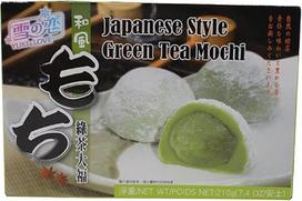 Japoniško stiliaus žaliosios arbatos ryžių pyragas Mochi Daifuku 7,4 oz / 210 g (pakuotė po 1), N/A