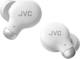 JVC HA-Z250T-W True Wireless Active Noise Cancelling Headphones, Soft & Comfortable Memory Foam Earplugs, 3 Sound Modes, BT 5.3, 28 Hours Battery Life, White