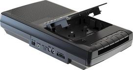 Kasetinis magnetofonas Nešiojamasis kasečių grotuvas Kasetės skaitmeninimas USB su rankena, ausinėmis, mikrofonu, garsiakalbiu