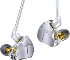 keephifi CCZ BC04 HiFi IEM In-Ear Monitor, IEM Headphones In-Ear Headphones 1BA + 1DD, Lightweight Gaming Headphones with Cable, Removable 5N OFC Cable for Singers, 2 Pin Z Pins