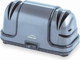 Lacor - 69341 - Elektrinis peilių galąstuvas TitanPRO, idealiai tinka žirklėms arba šlifuokliui, stambaus ir smulkaus aštrumo, metalinė apdaila