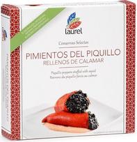 Laurel Piquillo paprikos, įdarytos kalmarais 280 g | Aromas of Asturias
