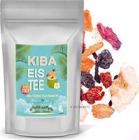 Ledinė arbata "Kiba", vyšnių ir bananų skonio, vaisių arbata (100 g)