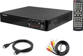 LP-099 DVD leistuvas televizoriui, laisvo regiono DVD leistuvas CD leistuvas su HDMI prievadu (1080p didinimas), HDMI AV išvestis, USB įvestis, laisvai integruota visų regionų PAL NTSC sistema (LP-099)