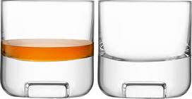 LSA International Cask Whisky Tumblers 240 ml, skaidrus, 2 vnt. | Rankomis pūstos ir rankų darbo stiklinės | KC01