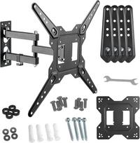 Maclean MC-701N TV Wall Mount Monitor Mount QLED OLED LCD LED Plasma TV Wall Mount 23-55 Inches Maximum Load up to 30 kg Tiltable VESA from 100 x 100 to 400 x 400 cm