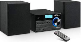 Majestic AH 2350 BT MP3 USB DAB Micro HiFi System DAB/DAB+/FM, Bluetooth, CD/MP3 Player, USB/AUX-IN, Remote Control, Black