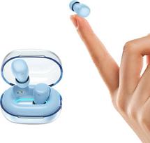 Mini Invisible Headphones Wireless Bluetooth In-Ear Smallest Wireless Earphones Wireless Tiny Earbuds Earplugs for Small Ears Ear Canals Hidden Headphones Headsets for Work