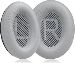 MOLGRIA Lambskin Ear Pads Replacement Earpads Ear Pads for Bose Quiet Comfort QC 35 II QC35 QC35ii QC15 QC25 QC2 AE2 SoundLink SoundTrue Headphones (Silver)