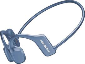 MONODEAL "Bone Sound" ausinės "Bluetooth", "Open Ear" ausinės belaidės, 5.2 sporto kaulų laidumo belaidės IP65 vandeniui atsparios sportinės ausinės bėgikams, dviračiams, dviračių sportui (mėlynos)