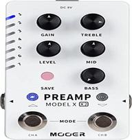 Mooer Preamp Model X2 Dual Channel Digital Preamp Pedal