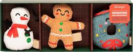 Mr. Wonderful - Christmas Ornaments for a Wonderful Christmas Tree - Snowman, Gingerbread Man and Christmas Wreath