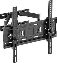 Muchen TV Wall Mount Swivelling Tilting TV Mount for 26-55 Inch Flat & Curved TV Monitor up to 30 kg Max. VESA 400 x 400 mm TV Mount