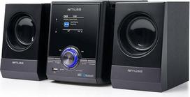 Muse Stereo System, Compact System with CD Player & DAB Radio, Mini Stereo System with 2 Speakers, Music System with FM/DAB/DAB+ Digital Radio, Bluetooth & AUX, MP3 & Spotify, Music System Compact
