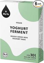 My.Yo - Ekologiškas jogurto fermentas Vegan | 6 x 5 g | Fermentas iki 30 L naminio jogurto