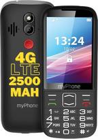 myPhone Halo 4 LTE Button Phone for Seniors without Contract Senior Mobile Phone, Dual SIM, Large Buttons and Display 3.5 Inches, Huge 2500 mAh Battery up to 16 Days on a Single Charge + SOS Button