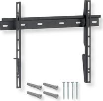 Nanook Flat TV Wall Mount for 32-55 Inch (81-140 cm) TVs | Flat Mount | Bracket also for LED, QLED and OLED TVs | VESA 100 x 100 to 600 x 400 | Black