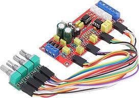 NE5532 Preamp Board, Two 5532 Chips, M3 Mounting Board, Volume Control Board, Power Amplifier Module, Sound Control, Preamp Board with Treble Midrange Bass