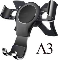 NewTH Audi A3 Phone Holder Car Air Vent 360 Degree Rotating Aluminum Alloy Phone Holder Car Holder Gravity Mobile Phone Holder for Audi A3/S3 2014-2019