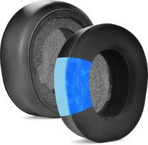 Nova Pro Cooling Gel Replacement Ear Pads for Arctis Nova Pro Wireless Earpads with High Density Noise Isolation Foam, Extra Thickness, Nova Pro Wireless Black