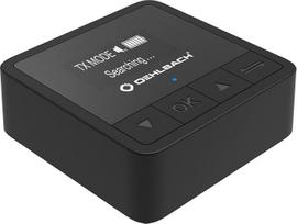 Oehlbach BTR Innovation 5.2 Bluetooth Transmitter and Receiver (Transmitter/Receiver) in aptX Quality, OLED Display, 20 Hours Battery Life, 10 m Range, Black