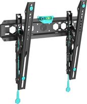 ONKRON TM5-B TV Wall Mount Tiltable for 32-70 Inch TV up to 60 kg, Flat TV Wall Mount Ultra Slim Max 400 x 400 VESA Mount TV Wall / Universal TV Mount Wall Tiltable Black