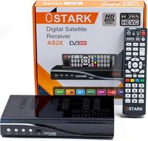 Ostark AS2X 10 bitų skaitmeninis palydovinis imtuvas FTA DVB S2 S S2X DVBS2 HDMI FHD 1080P FTA H265 USB WiFi WiFi RJ45