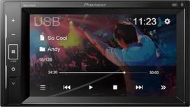 Pioneer DMH-A240DABAN, 2-DIN Multimedia Player, Short Installation Depth, 6.2-Inch ClearType Touch Screen, Smartphone Connection, DAB/DAB+ Digital Radio, Bluetooth, 13-Band Graphics Equalizer,