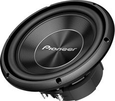 Pioneer TS-A250S4 Subwoofer mit Schwingspule für den Gehäuseeinbau (1.300 W), 25 cm/10", IMPP Membran für kraftvollen Klang, Kontinuierliche Ausgangsleistung 400 W, schwarz