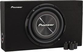 Pioneer TS-A3000LB Passive Subwoofer, Powerful Enclosure Subwoofer with 1500W Maximum Power, 30 cm, IMPP Membrane, Black, Continuous Output 400 W