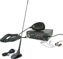 PNI CB radijas Escort HP 8001L ASQ + CB antena Extra 48, cigarečių žiebtuvėlio kištukas ir ausinės HS81L