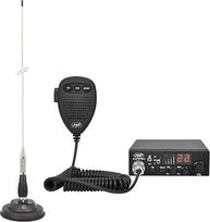 PNI CB radijo imtuvo rinkinys CB Escort HP 8000L ASQ + CB antena ML100, įskaitant cigarečių žiebtuvėlio kištuką