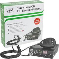 PNI Radijo stotelė CB HP 8000L Escort mit einstellbarem ASQ, 12 V, 4 W, Schloss und Feuerzeugstecker
