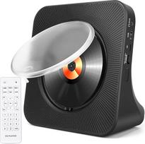 Portable CD Player for Home with Speakers - Bluetooth Desktop CD Player Built-in HiFi Speakers, Personal CD Player with Aux Input, Home Audio CD Player with Remote Control