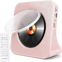 Portable CD Player for Home, HoneTeek Personal CD Player with Bluetooth, Speaker, Music CD Player with FM Radio, Boombox, Remote Control, Dust Cover, LED Screen, Desktop CD Player