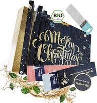 Premium Organic Tea Advent Calendar 2024 by Pöffi - with Messmer Organic Tea - Christmas Tea - Organic & Rainforest Alliance - Vegan - Advent Calendar Tea
