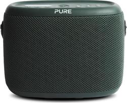 Pure Woodland Outdoor Speaker with Bluetooth & DAB+/FM Radio (Waterproof IP67, Robust, Portable, 14h Battery - Perfect for Garden & Camping) Green
