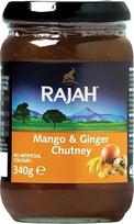 Rajah - mangų ir imbierų čatnis - 340g
