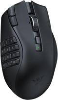 Razer Naga V2 HyperSpeed - ergonomiškas kabelinis MMO žaidimų kompiuteris (19 programuojamų skonių, belaidis 2,4 GHz, "Bluetooth", iki 250 valandų, "Focus Pro 30K Optischer Sensor") Schwarz
