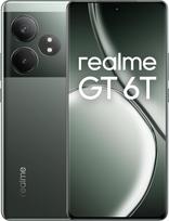 realme GT 6T 5G išmanusis telefonas 8 + 256GB, "Snapdragon 7+ Gen 3" pavyzdinis lustų rinkinys, 120 Hz 6000 nitų "Hyper" ekranas, 120 W "Supervooc" įkrovimas, 5500 mAh talpi baterija, "Sony" 50 MP OIS fotoaparatas, "Razor Green" (ne)
