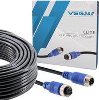 Rear-View Camera Extension Cable 4-Pin for all WT 5 and 7 Reversing Systems and Cameras Various Lengths Available