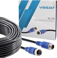 Rear-View Camera Extension Cable 4-Pin for all WT 5 and 7 Reversing Systems and Cameras Various Lengths Available