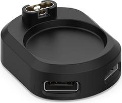 Replacement Charging Station Compatible with Garmin Forerunner 265S/265/965, Disscool Type C Micro Watch Charger Stand Adapter Smart Watch Accessories