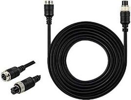 Reversing Camera Cable, 4PIN Video Power Aviation Extension Cable for Vehicle, Car, Motorhome, Bus, Van, Truck, Motorhome, Trailer, Motorhome, Reversing Parking Monitor, CCTV System, Waterproof,